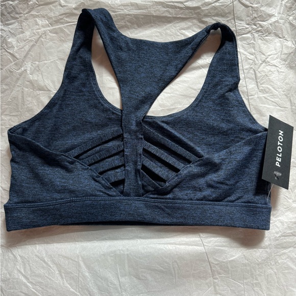 Peloton Heathered Strappy Bra New - Picture 3 of 4